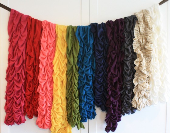rainbow-ruffled-scarves-560x436