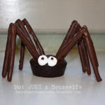 Peanut Butter and Chocolate Spiders