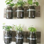 Mason Jar Wall Planter