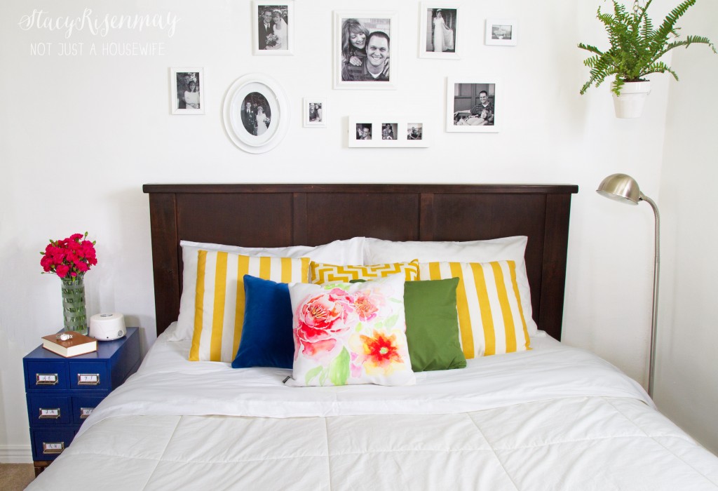 colorful bedroom for spring