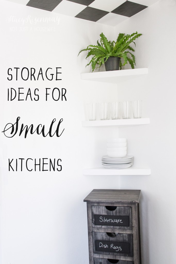 storage ideas for small kitchens spaces