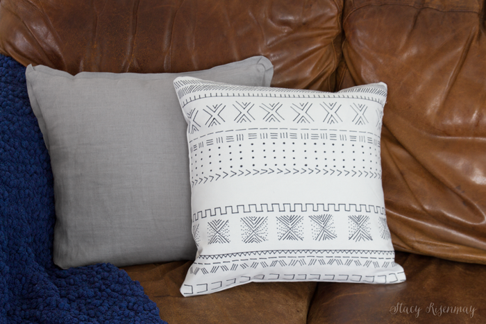 how to make a tribal pillow