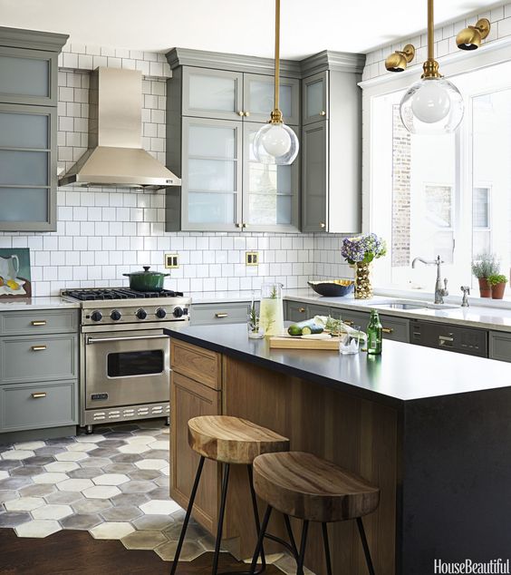 mixed metals in the kitchen
