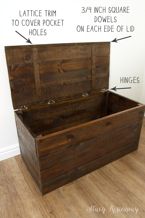 square toy chest