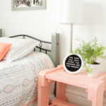 Pulling Things Together {Coral & Gray Teen Room}