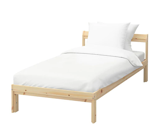 IKEA wood bed frame