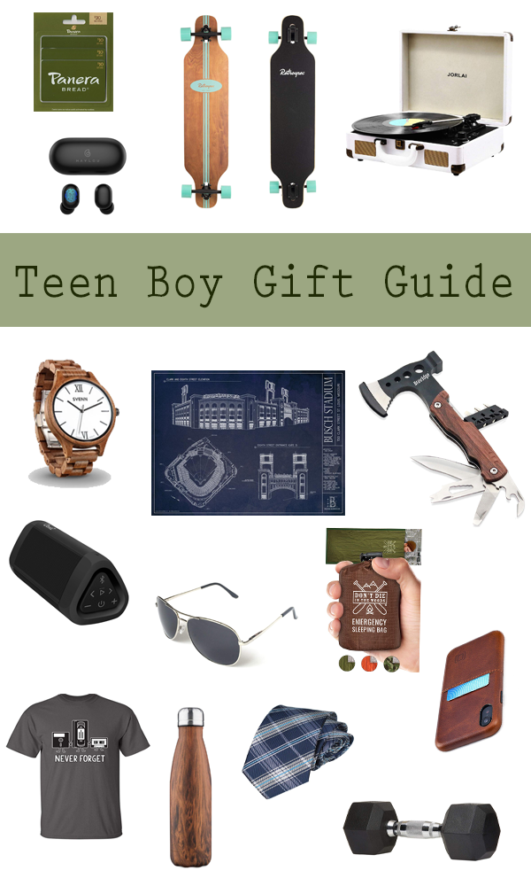 gift ideas for teenage boys