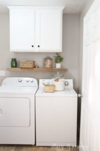 Neutral Laundry Room Makeover - Stacy Risenmay
