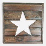 Wooden Star Sign