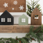 DIY Wood Houses (Christmas Village)